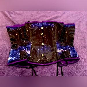 22” Galaxy Orchard Corset Waist Training